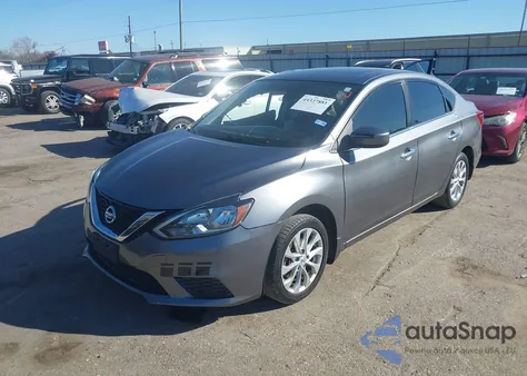 2017 Nissan Sentra Sv z USA, uszkodzony, nr VIN 3N1AB7AP9HY410612